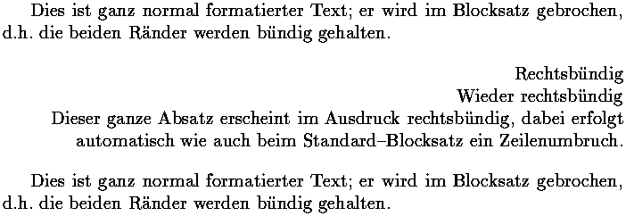 Bild: TeX-Ausgabe